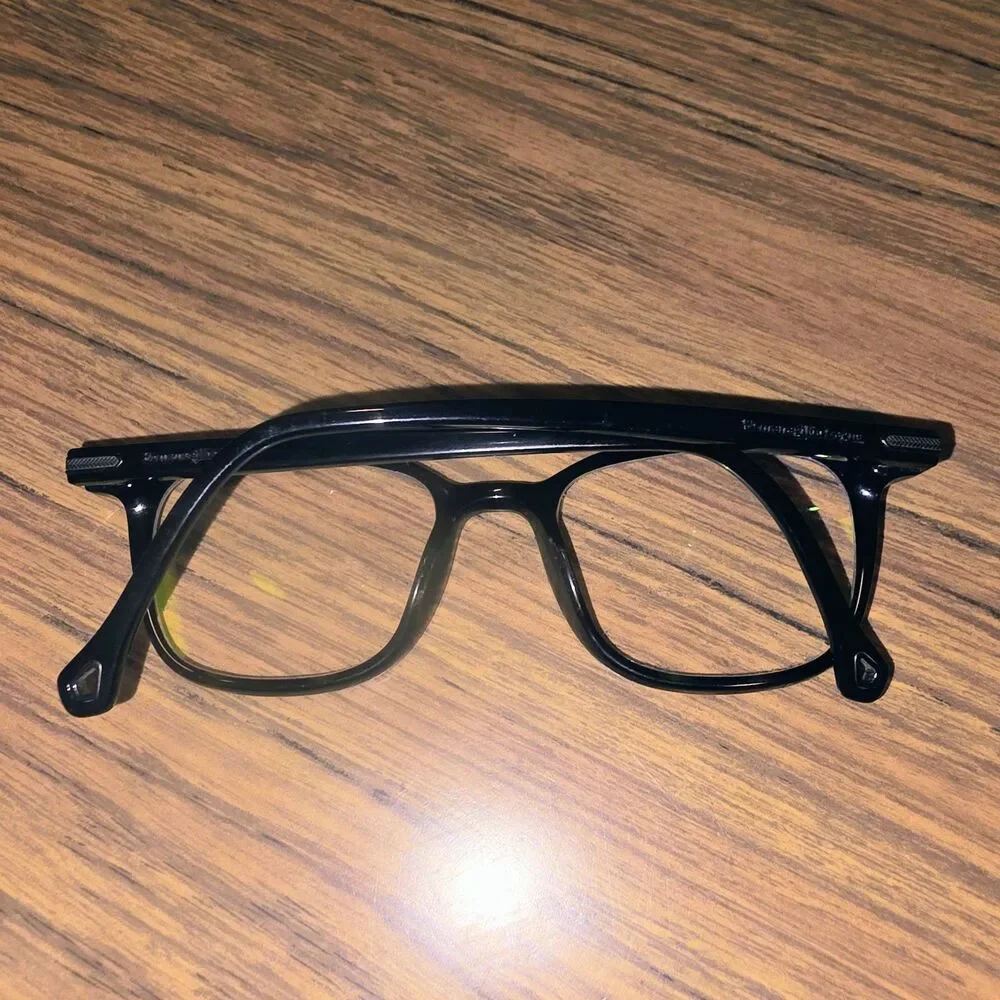 ERMENEGILDO ZEGNA Brown VZ3671N 49-20-140 RX Logo Eyeglasses Frames Italy